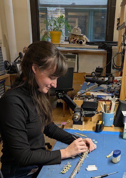 Tom Peterson at bench